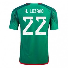 Prima Maglia Messico Mondiali 2022 Hirving Lozano 22